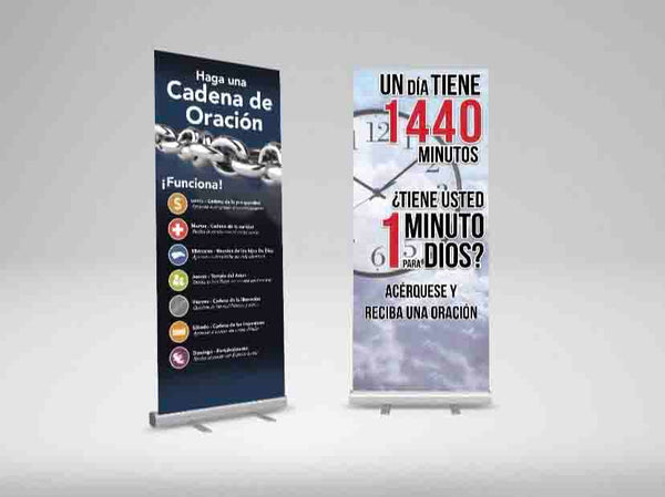 Retractable Banner - Roll-up Banner